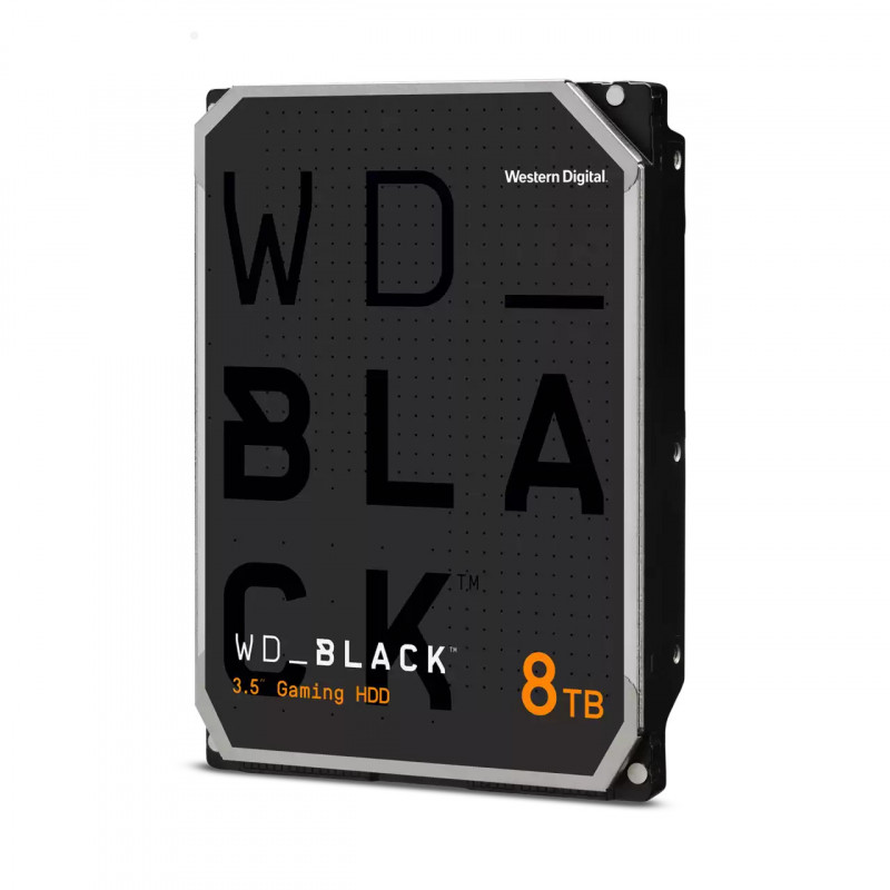 Western Digital WD_BLACK WD8002FZBX sisäinen kiintolevy 8 TB 7200 RPM 256 MB 3.5" Serial ATA III