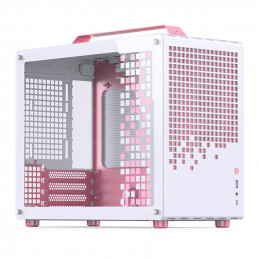 Jonsbo Z20 Pink White Mini Tower Vaaleanpunainen, Valkoinen