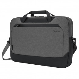 Targus CypressEco 39,6 cm (15.6") Salkku musta, Harmaa