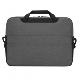 Targus CypressEco 39,6 cm (15.6") Salkku musta, Harmaa
