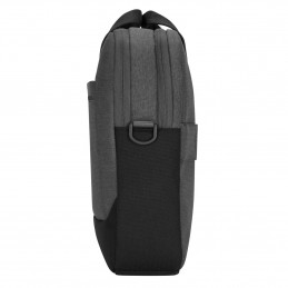Targus CypressEco 39,6 cm (15.6") Salkku musta, Harmaa