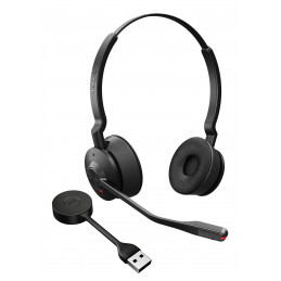 Jabra Engage 55 SE Kuulokkeet Langaton Pääpanta Toimisto puhelukeskus musta