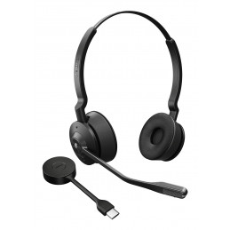 Jabra Engage 55 SE Kuulokkeet Langaton Pääpanta Toimisto puhelukeskus musta