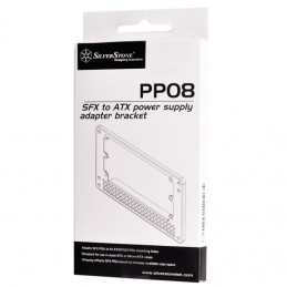 Silverstone SST-PP08B asennussarja musta SECC