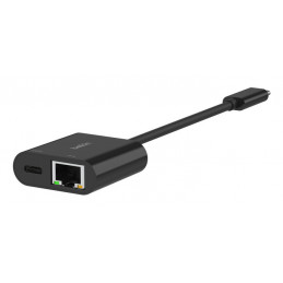 Belkin INC019BTBK kannettavien tietokoneiden telakka ja porttitoistin Langallinen USB 3.2 Gen 1 (3.1 Gen 1) Type-C musta