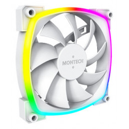 Montech AX120 PWM Tietokonekotelo Tuuletin 12 cm Valkoinen 3 kpl