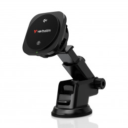 Verbatim Charge 'n' Drive Qi2 Älypuhelin musta USB Langaton lataaminen Pikalataus Auto