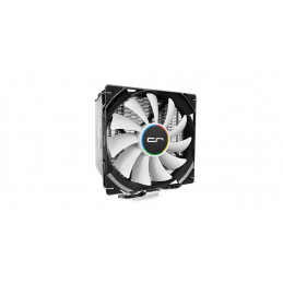 CRYORIG CR-H7PA Tietokoneen jäähdytysjärjestelmä Suoritin Jäähdytin 12 cm musta, Hopea, Valkoinen