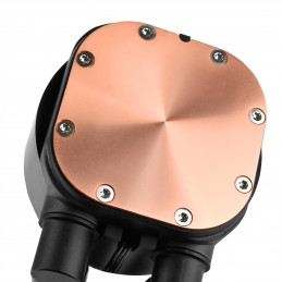 Silverstone NovaPeak 360 ARGB Suoritin Nestejäähdytyspakkaus 12 cm musta 1 kpl