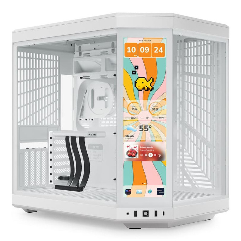 HYTE Y70 Touch Infinite Midi Tower Valkoinen