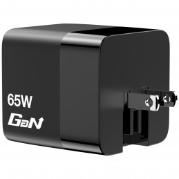 Verbatim GaN Charger 65W Universaali musta AC Pikalataus Sisätila