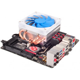 Silverstone SST-AR06 Tietokoneen jäähdytysjärjestelmä Suoritin Jäähdytin 9,2 cm Sininen, Valkoinen