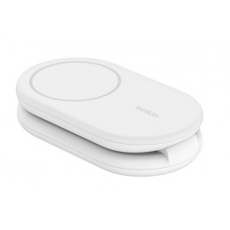 Belkin BoostCharge Kuulokkeet, Älypuhelin Valkoinen USB Langaton lataaminen Pikalataus Sisätila