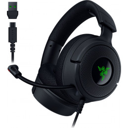 Razer Kraken V4 X Kuulokkeet Langallinen Pääpanta Pelaaminen USB Type-C   USB Type-A musta