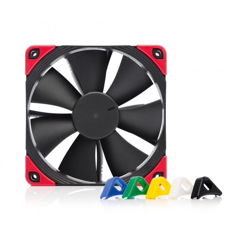 Noctua NF-F12 PWM chromax.black.swap Tietokonekotelo Tuuletin 12 cm musta