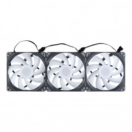 Phanteks M25 Tietokonekotelo Tuuletin 14 cm musta 3 kpl