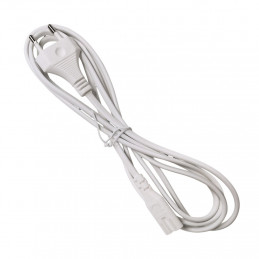 Targus HJ4411WHEUX virtajohto Valkoinen 2 m Virtapistoke tyyppi C IEC C7