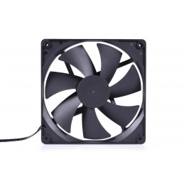 Alphacool 24846 Tietokoneen jäähdytysjärjestelmä Tietokonekotelo Tuuletin 14 cm musta 1 kpl