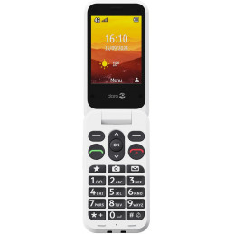 Doro Leva L31 7,11 cm (2.8") 142,7 g musta, Valkoinen Ominaisuuspuhelin