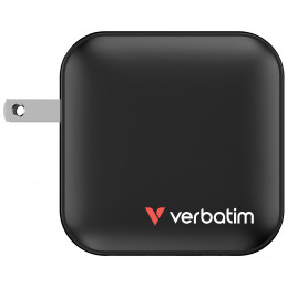 Verbatim Mini GaN Charger 100W Universaali musta AC Pikalataus Sisätila
