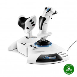 Thrustmaster T.Flight Hotas One Microsoft Flight Simulator Edition musta, Valkoinen USB Ohjain + moottorin ohjausvipu PC, Xbox