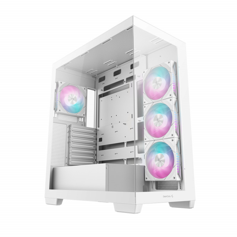 DeepCool CG580 4F WH Midi Tower Valkoinen