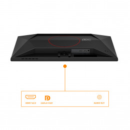 AOC G4 25G42E tietokoneen litteä näyttö 62,2 cm (24.5") 1920 x 1080 pikseliä Full HD LED musta, Punainen