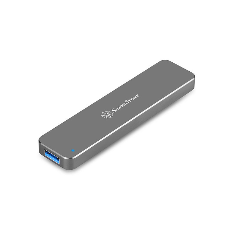 Silverstone MS09 SSD-kotelo Puuhiili M.2