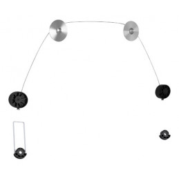 Deltaco ARM-1104 TV-kiinnike 177,8 cm (70") Harmaa