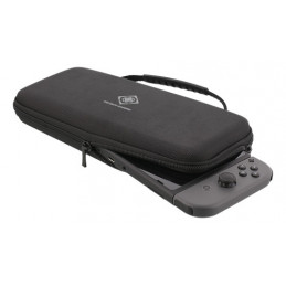 Deltaco GAM-089 kannettavan pelikonsolin suojakotelo Hardshell case -kotelo Nintendo musta