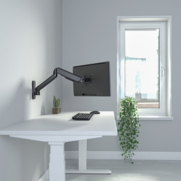 Deltaco ARM-0360 monitorin kiinnike ja jalusta 81,3 cm (32") Seinä musta