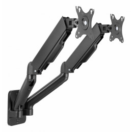 Deltaco ARM-0361 monitorin kiinnike ja jalusta 81,3 cm (32") Seinä musta