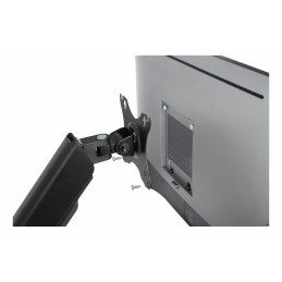 Deltaco ARM-0361 monitorin kiinnike ja jalusta 81,3 cm (32") Seinä musta