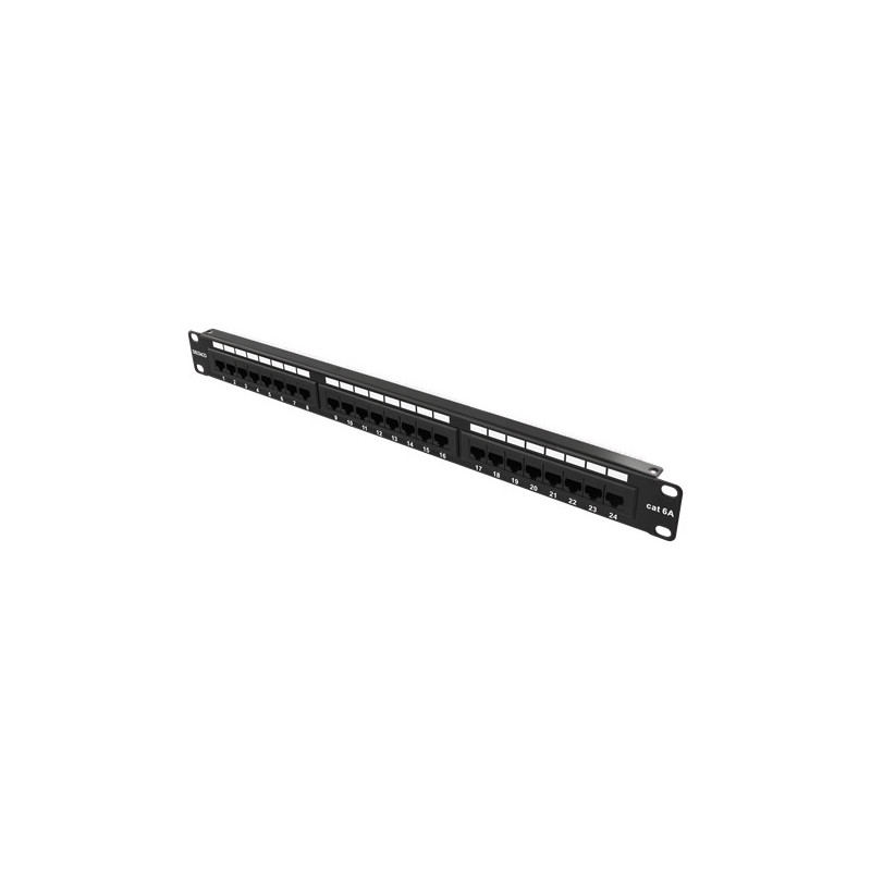 Deltaco PAN-124 kytkentäpaneeli 1U