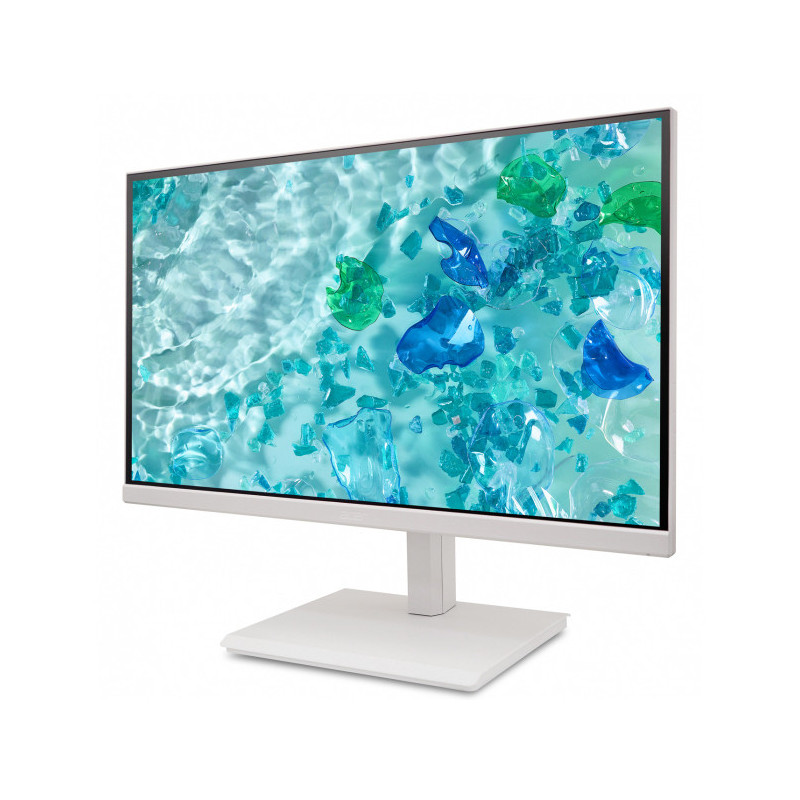 Acer B247Y E tietokoneen litteä näyttö 60,5 cm (23.8") 1920 x 1080 pikseliä Full HD Valkoinen