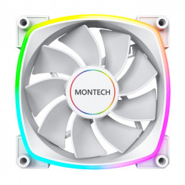 Montech RX140 PWM Tietokonekotelo Tuuletin 14 cm Valkoinen 1 kpl