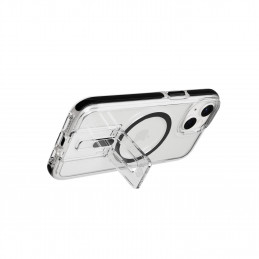 Tech21 T21-10445 matkapuhelimen suojakotelo 15,5 cm (6.1") Suojus musta, Läpinäkyvä