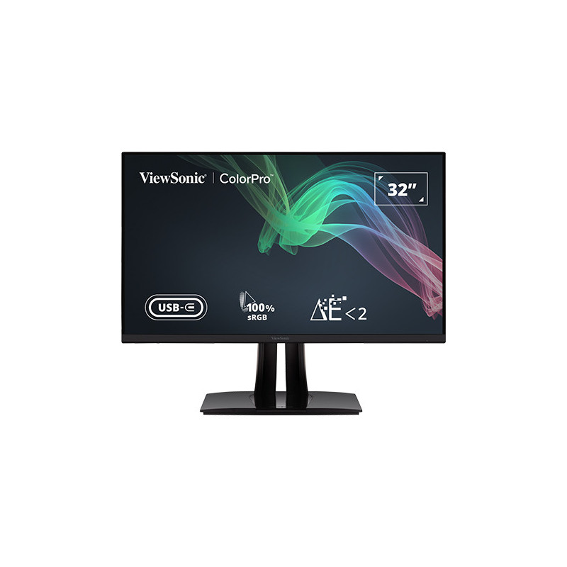 Viewsonic VP56 tietokoneen litteä näyttö 81,3 cm (32") 3840 x 2160 pikseliä 4K Ultra HD LED musta
