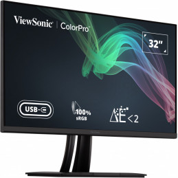 Viewsonic VP56 tietokoneen litteä näyttö 81,3 cm (32") 3840 x 2160 pikseliä 4K Ultra HD LED musta