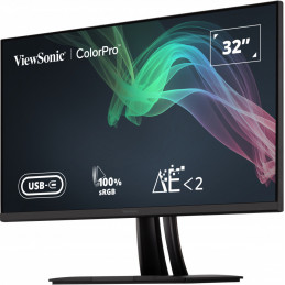 Viewsonic VP56 tietokoneen litteä näyttö 81,3 cm (32") 3840 x 2160 pikseliä 4K Ultra HD LED musta