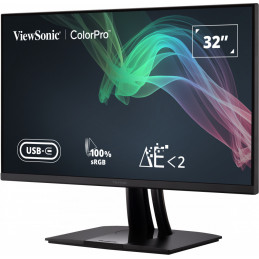 Viewsonic VP56 tietokoneen litteä näyttö 81,3 cm (32") 3840 x 2160 pikseliä 4K Ultra HD LED musta