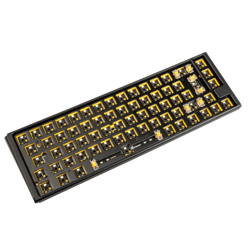Ducky One 3 Hot-Swap Barebone SF näppäimistö Pelaaminen USB Englanti (US) musta