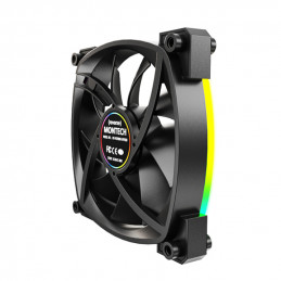 Montech RX120 PWM Tietokonekotelo Tuuletin 12 cm musta 1 kpl