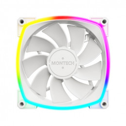 Montech RX120 PWM Tietokonekotelo Tuuletin 12 cm Valkoinen 1 kpl
