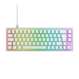 CHERRY K5V2 Compact näppäimistö Pelaaminen USB QWERTY Pohjoismainen Valkoinen
