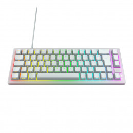 CHERRY K5V2 Compact näppäimistö Pelaaminen USB QWERTY Pohjoismainen Valkoinen