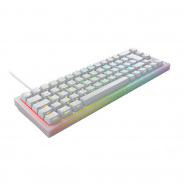 CHERRY K5V2 Compact näppäimistö Pelaaminen USB QWERTY Pohjoismainen Valkoinen