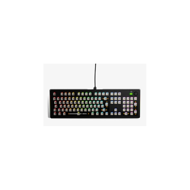Glorious PC Gaming Race GMMK 3 Barebones näppäimistö Koti USB Ei musta