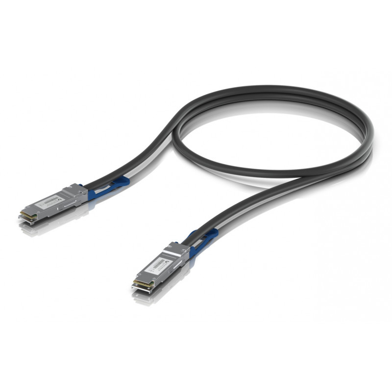Ubiquiti UACC-DAC-QSFP28-0.5M InfiniBand- ja kuituoptiikkakaapeli 0,5 m musta