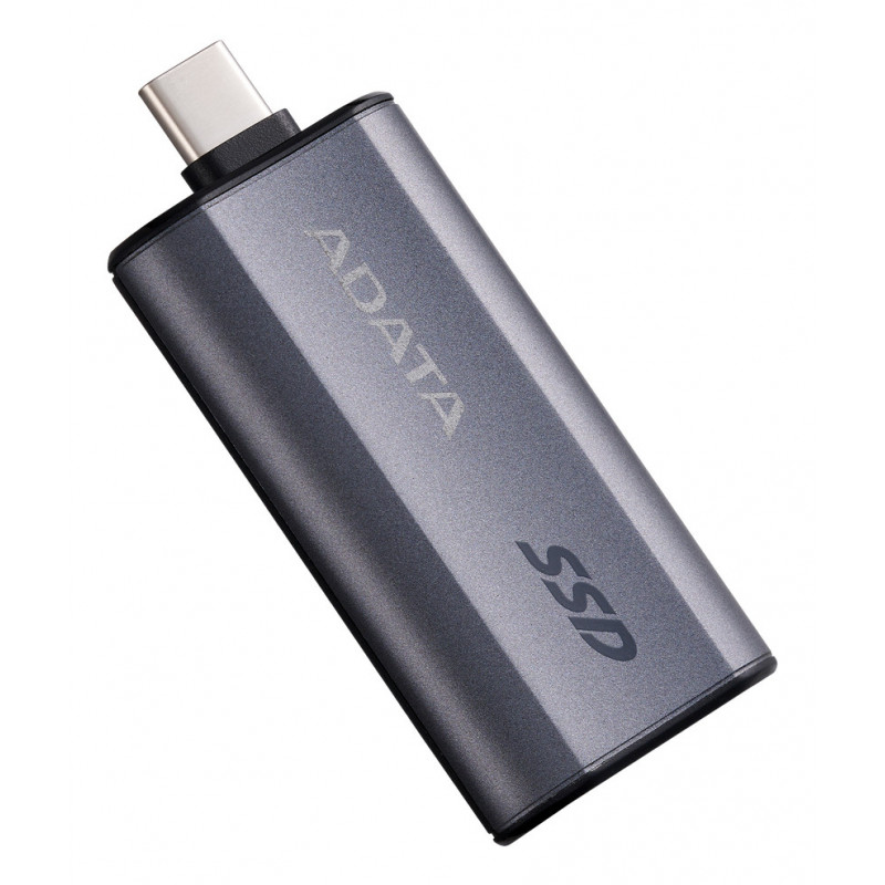 ADATA SC750 500 GB USB Type-C 3.2 Gen 2 (3.1 Gen 2) Harmaa
